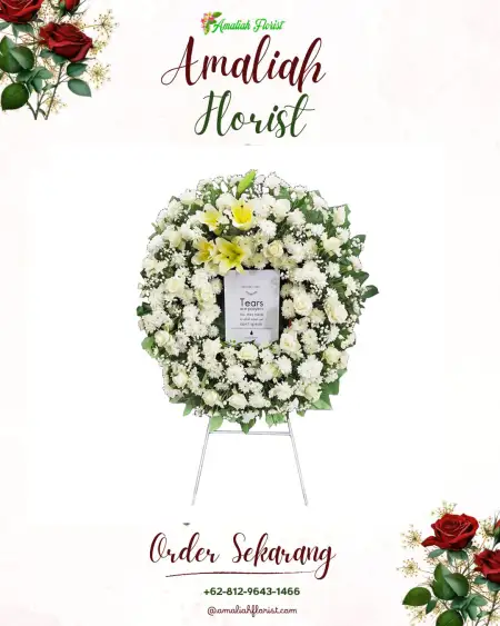 Krans Bunga Duka Kadikaran